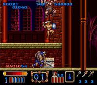 Magic Sword sur Nintendo Super Nes